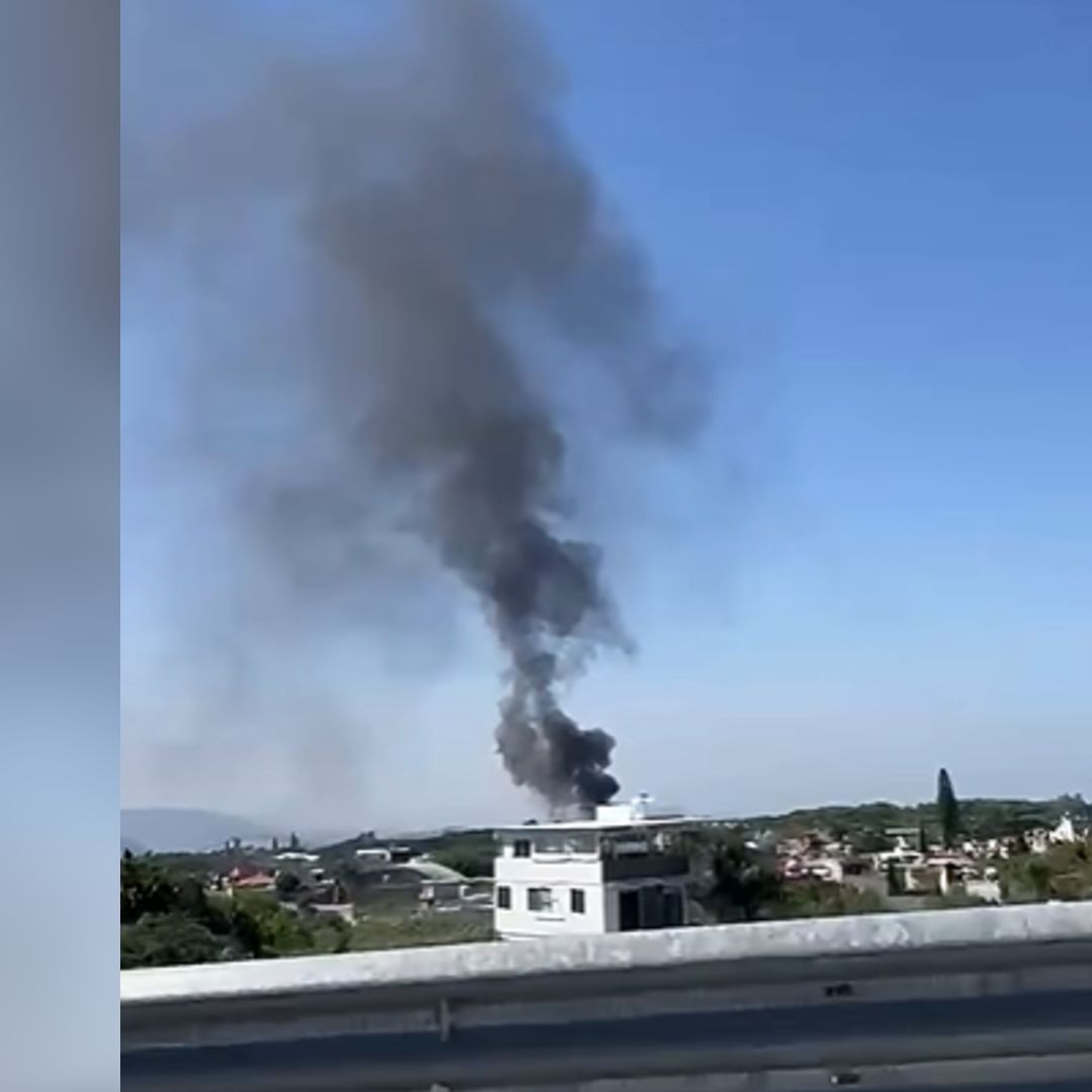 Explosión en Cuernavaca Hoy Reportan Enorme Columna de Humo en Morelos